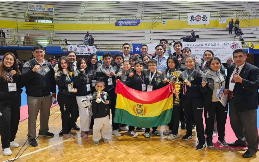 Bolivia tiene un gran inicio en el Sudamericano de Karate Kyokushin con 12 oros